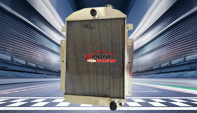 Aluminum Radiator FOR 1937 1938 Chevy GMC Pickup Truck W/ Small Block SB V8 3.5L MT 37 38
