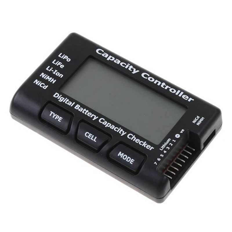 HOT SALE 2X Battery Balancer Capacity Controller Tester Cellmeter-7 Lipo Life Li-Fe Li-Ion Nimh Nicd Digital Checker