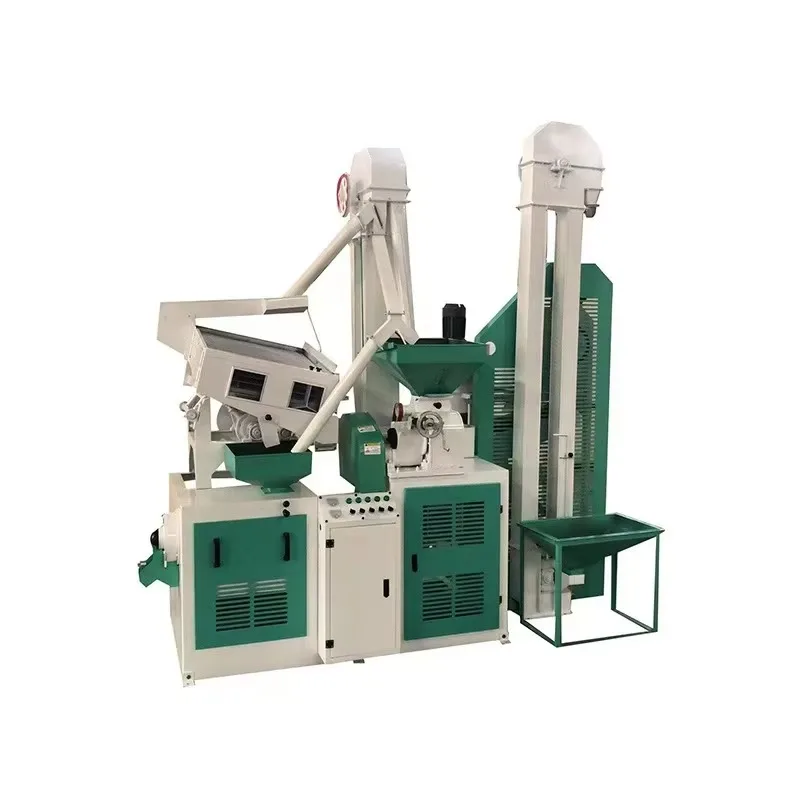 Combine Rice Milling Machine 6TPD Automatic Miller High Output Rice Processing Plant Custom