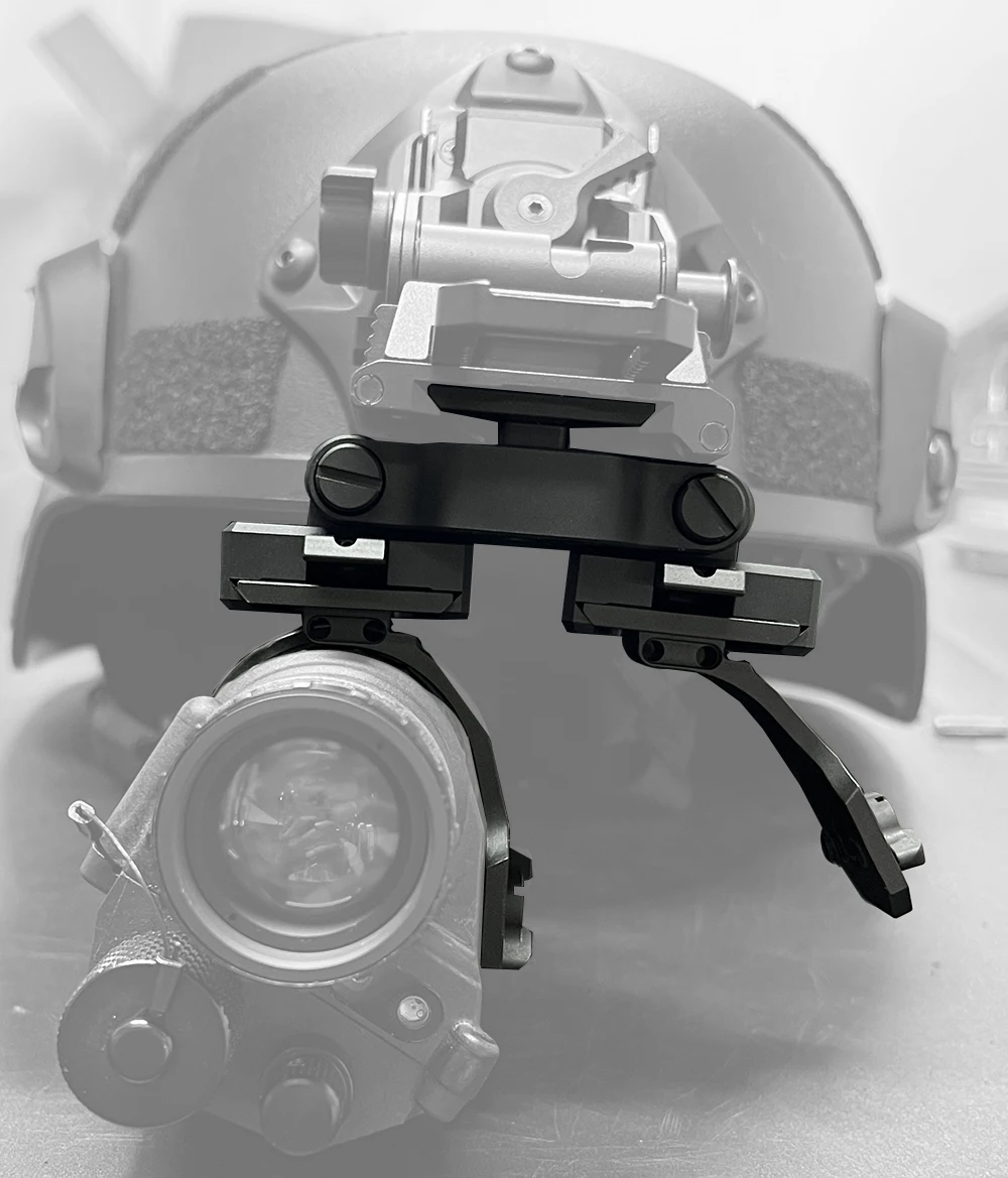 Soporte de casco para gafas visión nocturna NVG PVS-14 metal - imagen 4