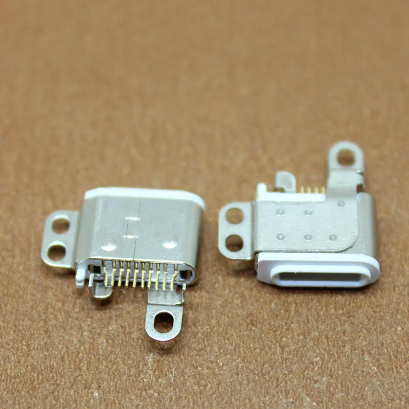 1PC For Apple iPod Nano 7 7th Gen Lightning USB Type C Female Socket iPhone 5 White USB 10Pin Data Charging Dock Port Connector