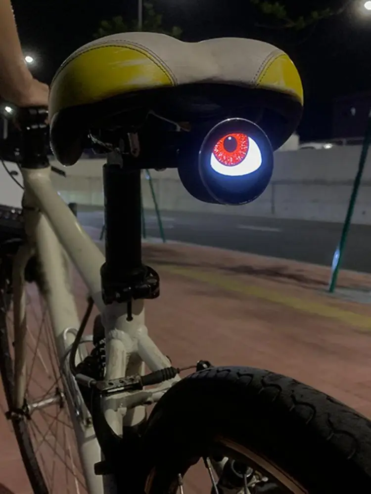 AliExpress Bicycle Devil Eye Light Kit 33 Mode 3D Lens Dynamic Pupils Motorcycle Light Waterproof Motorcycle Dynamic Devil Eyes LED Light