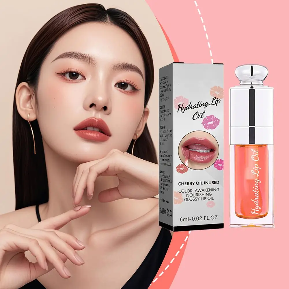 섹시 워터 글로시 글리터 프라이머 틴트 립밤 오일 글로스 립 플럼퍼 메이크업 보습 비점착 케어 화장품 ﻿ 입술