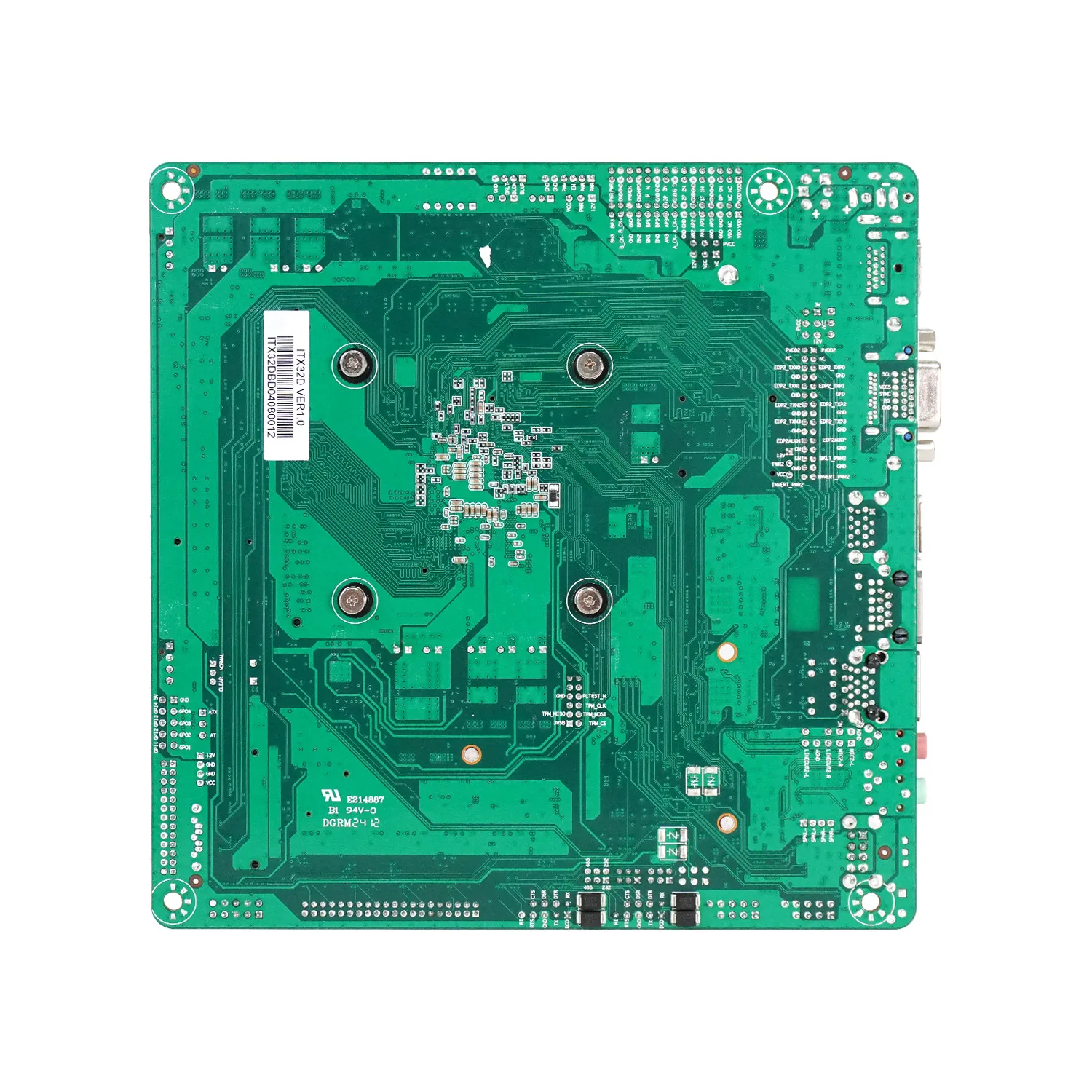 IKuaiOS Mini ITX Industrial Motherboard Inside Intel N100 processor Suitable for Industrial Control IoT Robot Embedded 1264-TI4