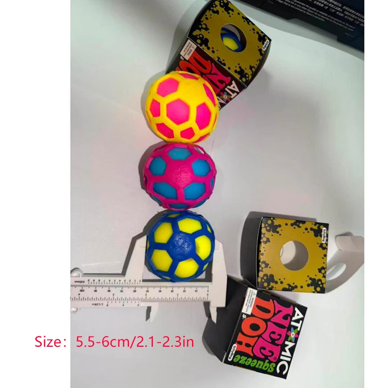 In Stock Schylling Needoh /;Squishies Atomic Stress Relief., Ball Toys Soft Stress Relief Toy ;Cute Relaxing Squeeze Sensory Toy view 5