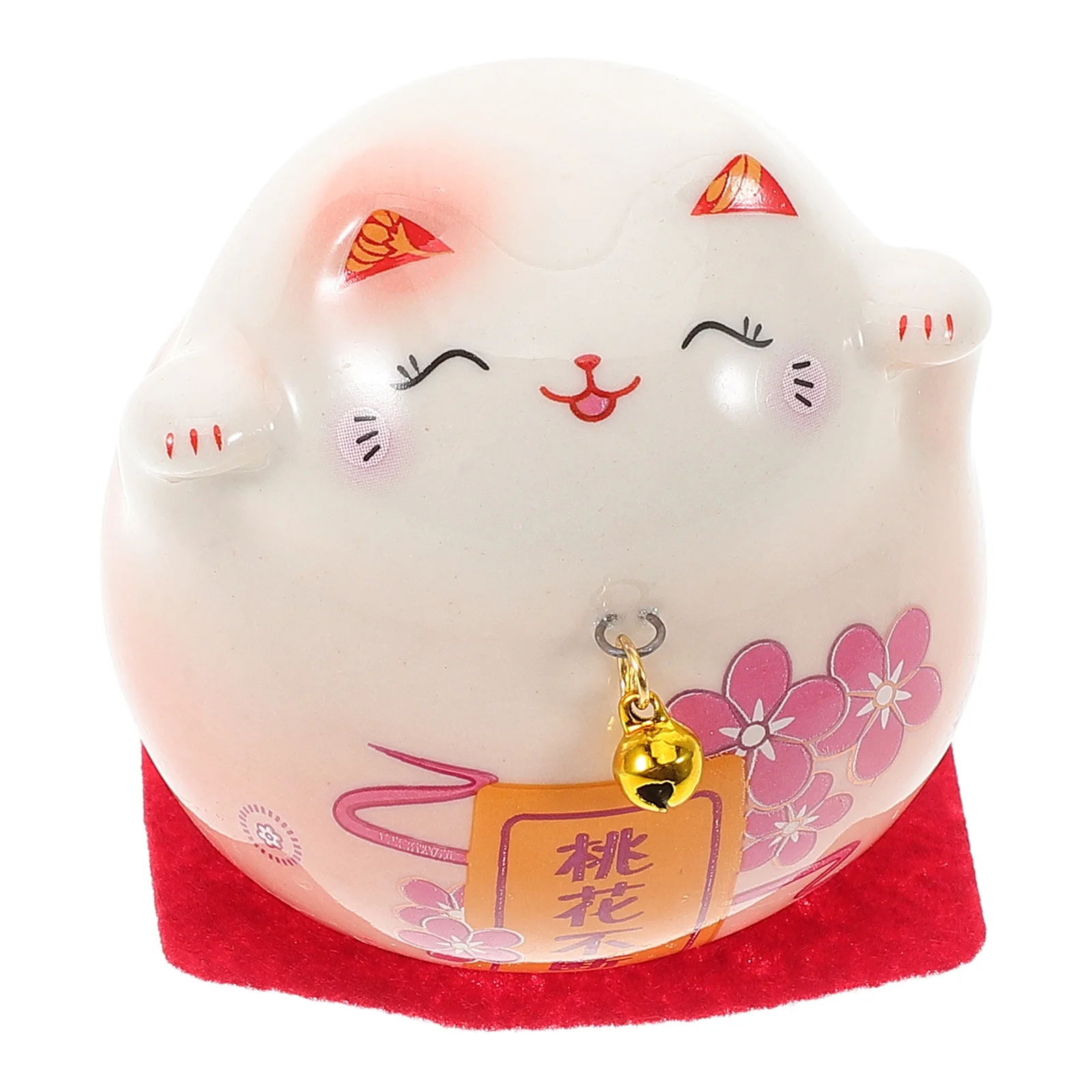 

Ceramic Cat Desktop Ornament Cute Creative Miniature Cat Decoration Home Office Lucky Statue Craft Decor Office