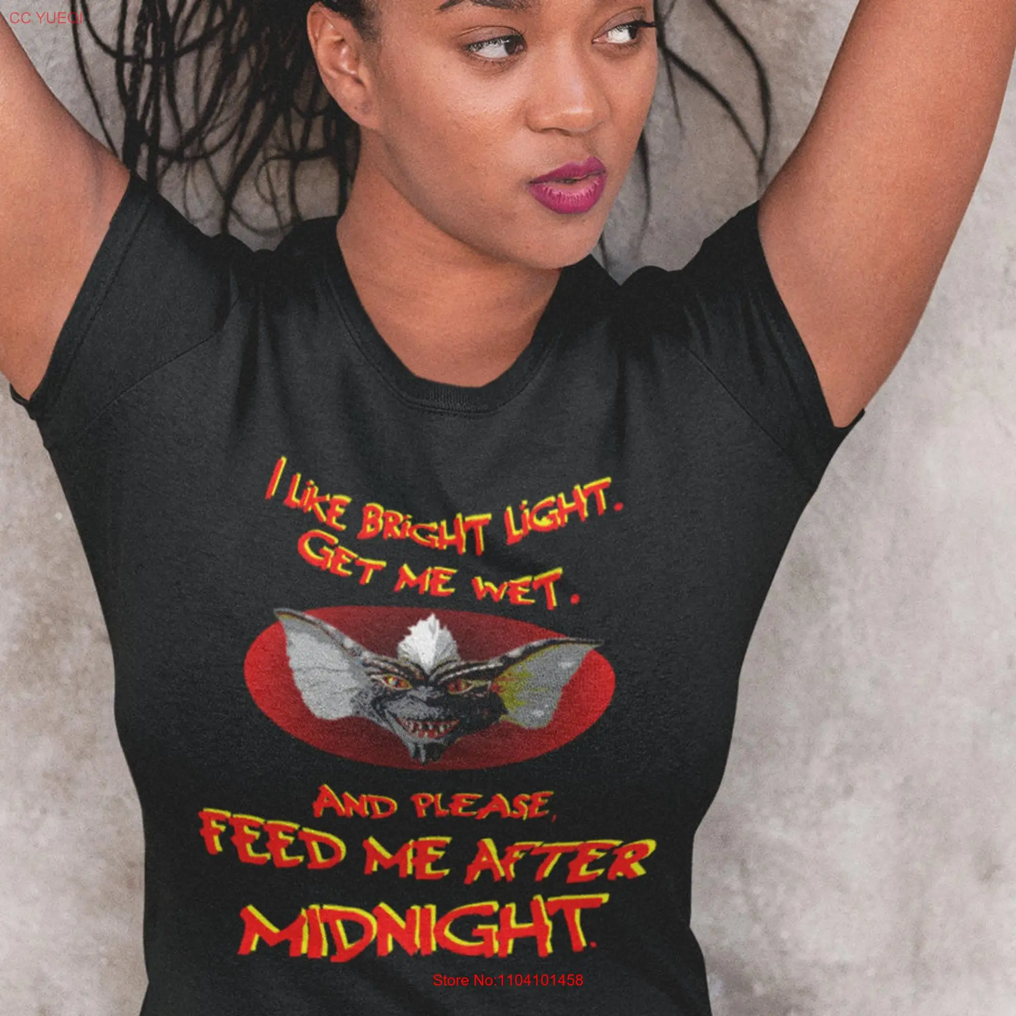 Feed Me After Midnight T Shirt Womens Horror s for Men and Women TH552 long or short sleeves