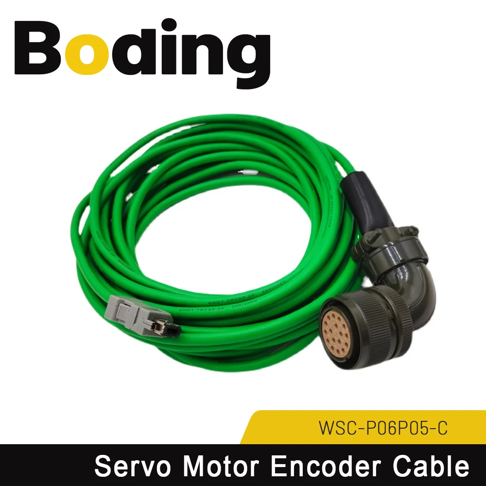 

Boding Servo Motor Encoder Cable WSC-P06P05-C WSC-P06P08-C WSC-P06P03-C for FUJI GYG GYC GYS series Servo Motor