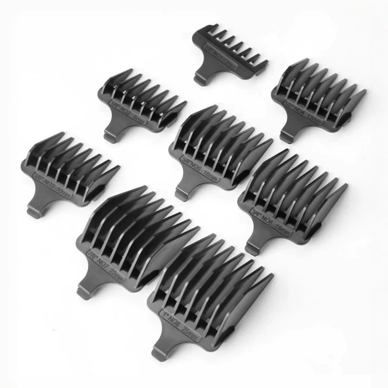 8-teiliges Set Barttrimmer-Führungskämme für Wahl 40mm Abnehmbare T-Blade Serie Haarschneidemaschinen Begrenzungskämme 9818/9864/9888/9898/9816 – Detail 11