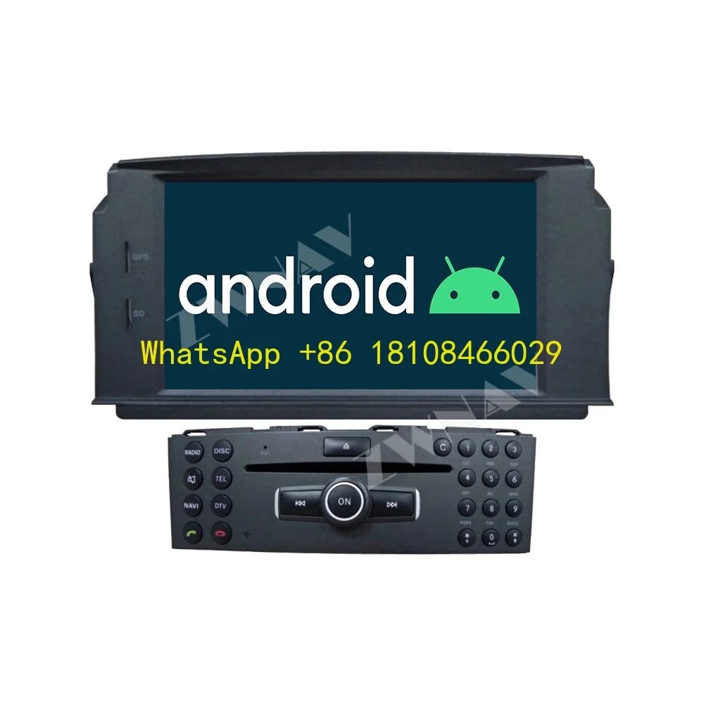 

Android Radio Car Multimedia Car GPS Navigation for Mercedes Benz C Class C180 C200 C230 W204 PX6 4GB 64GB Auto Stereo