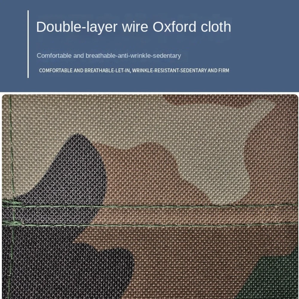 2025 Folding Camping Stool With Backpack High Strength Fishing Foot Rest Ultralight Compact Steel Footstool Ottoman Fishing