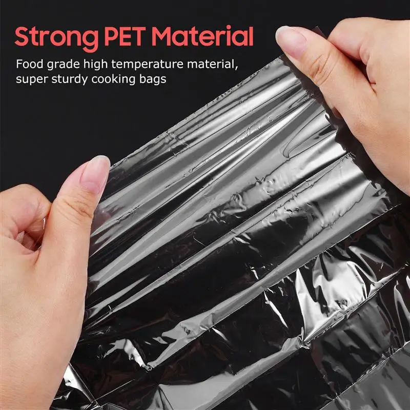 50Pcs Kitchen Roast Bags Microwave Oven Bag Toast Bag High Temperature Cook Bags Oasting Turkey Bag For Cooking Oven Bags