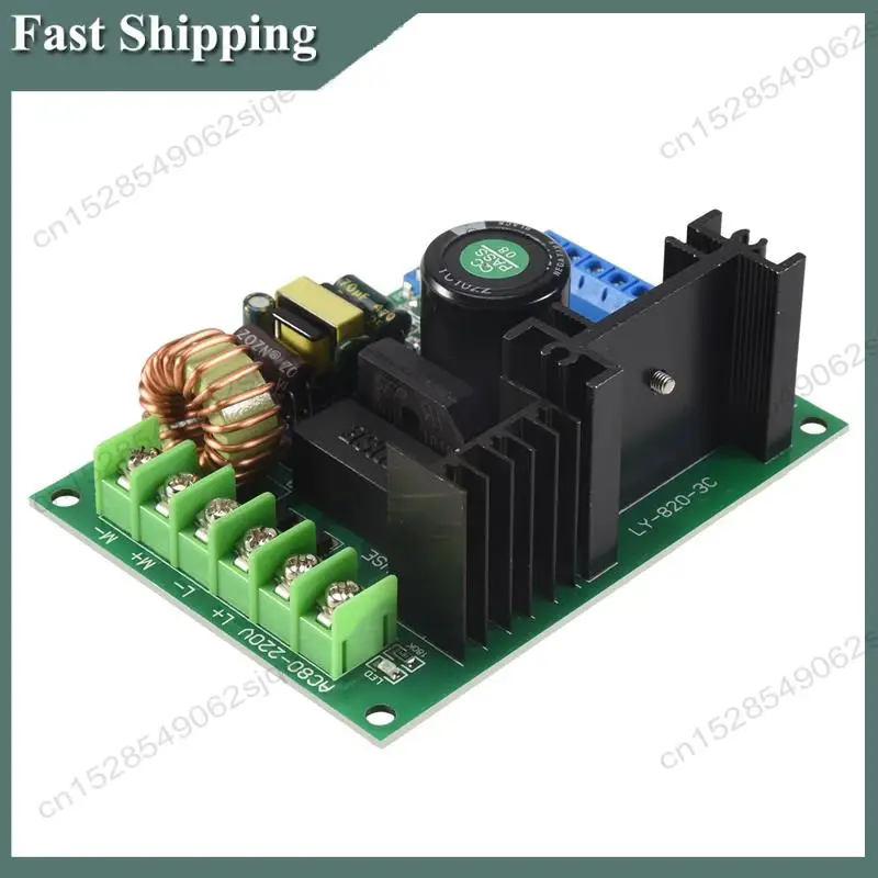 -ABKM LY-820 PWM 110V220V DC Permanent Magnet Motor Governor Drive Module Controller Board