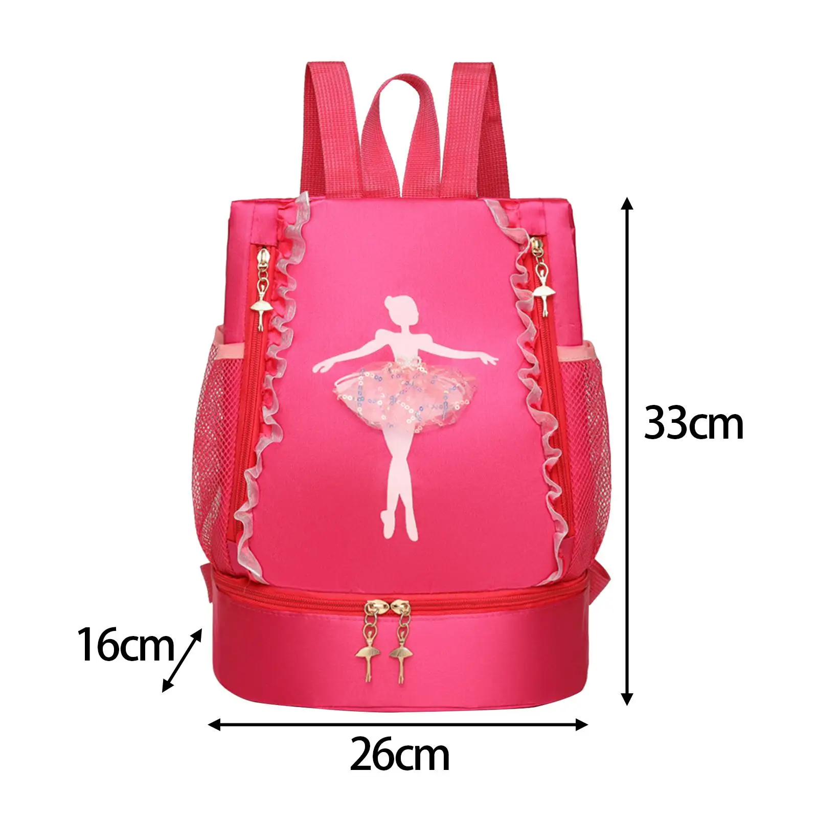 Sac à dos de ballet pour filles, sac de danse pour filles, sac de sport d'anniversaire