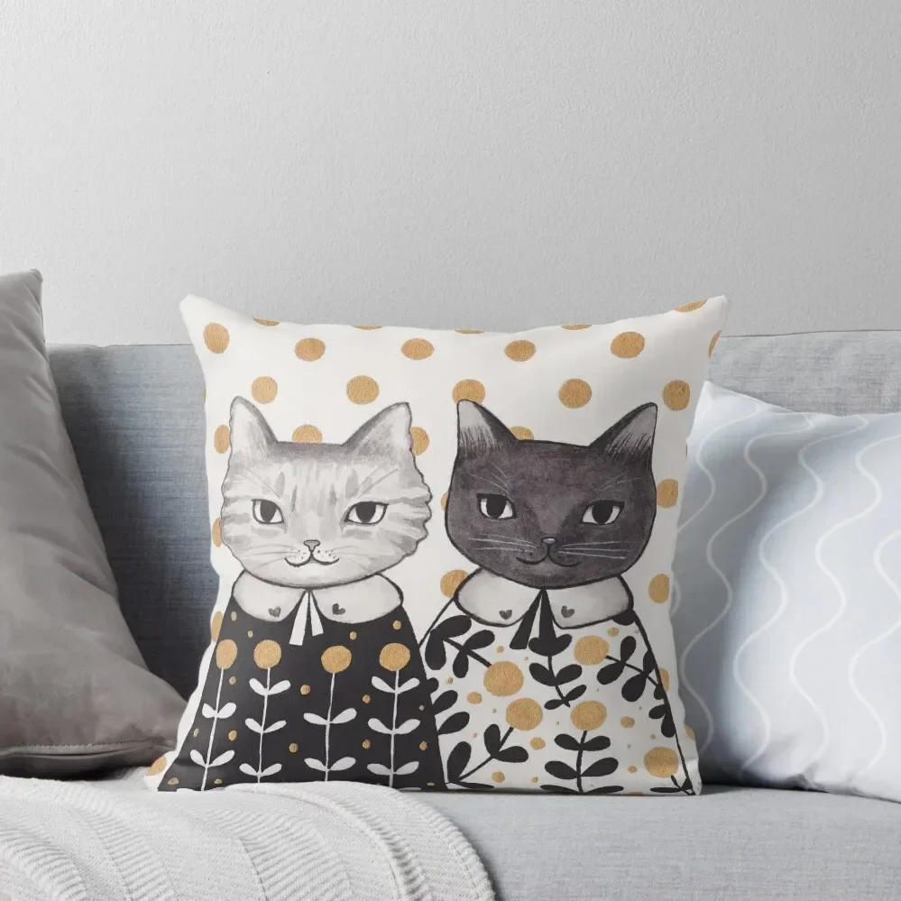 Kittens in Capes Throw Pillow Throw Pillow Sofa Cushions Cover Decorative Sofa Cushion pillow