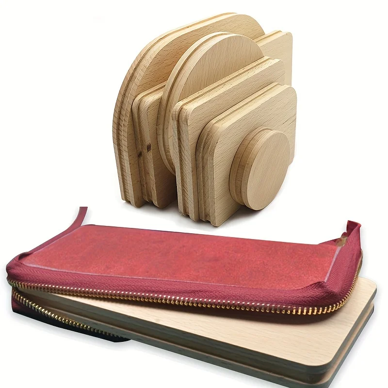 1Pcs DIY Leather Sewing Craft Zipper Auxiliary Installation Tool Handmade Leather Diy Tool Wallet Handbag Zipper Auxiliary Tool