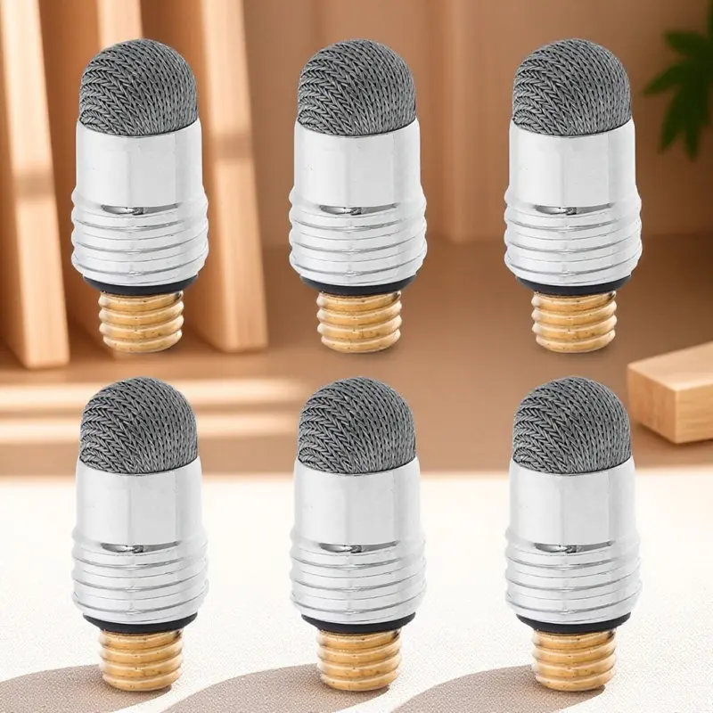 

6Pcs Mesh Fiber Stylus Tips Replacement Capacitive Pen Tips for Touch Screens Smartphones Tablets Stylus Pen Tip