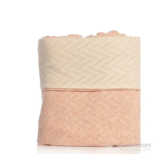 Trill Boy Pink Melange Combed Stretch Blanket