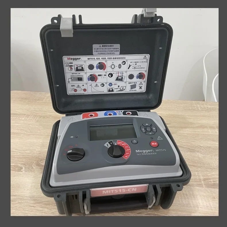 Probador de resistencia de aislamiento megger Sverker 900 Dlro10hd-ohmímetro digital de baja resistencia 10 MT1525 MIT1025