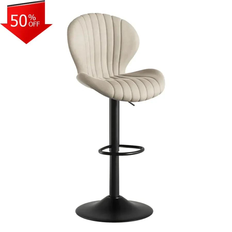 เก้าอี้ครัวหวาย Crіsla Vasagle Tabouret เก้าอี้สูงสำหรับเคาน์เตอร์ครัว เก้าอี้ทรงสูงแบบโปร่งใส เก้าอี้บาร์หุ้มกำมะหยี่