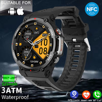 New T-Rex 3 Ultra Outdoor Military Smart Watch Men NFC IP68 Waterproof Health Monitor Bluetooth Call Sports Bracelet For Amazfit