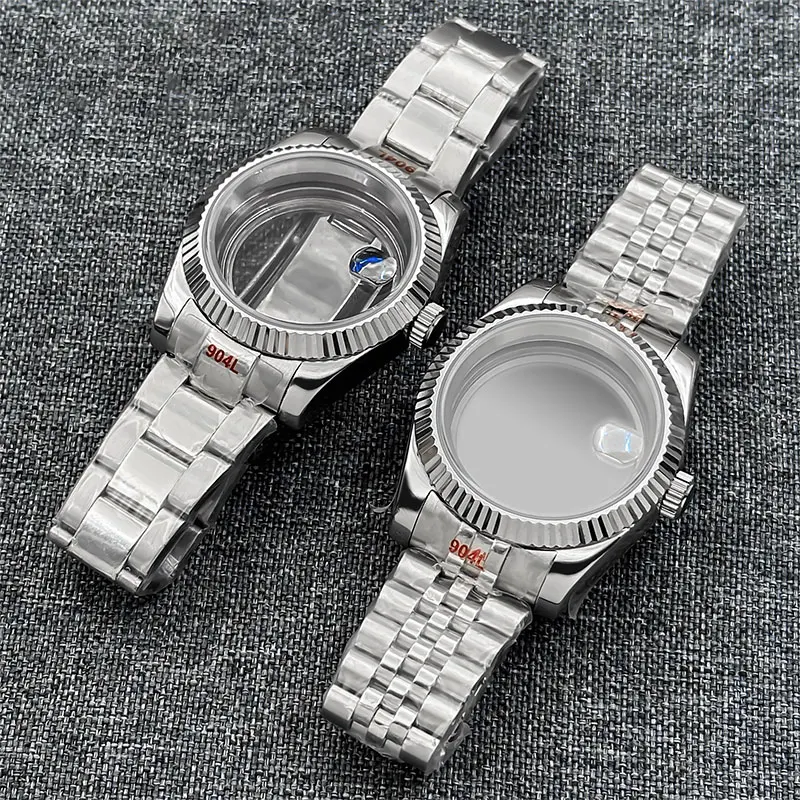 Sapphire Crysta Modification Kit NH34 NH35 NH36 NH38 Dog tooth 36mm 40mm Watch Case Movement Sapphire Crystal Glass Waterproof