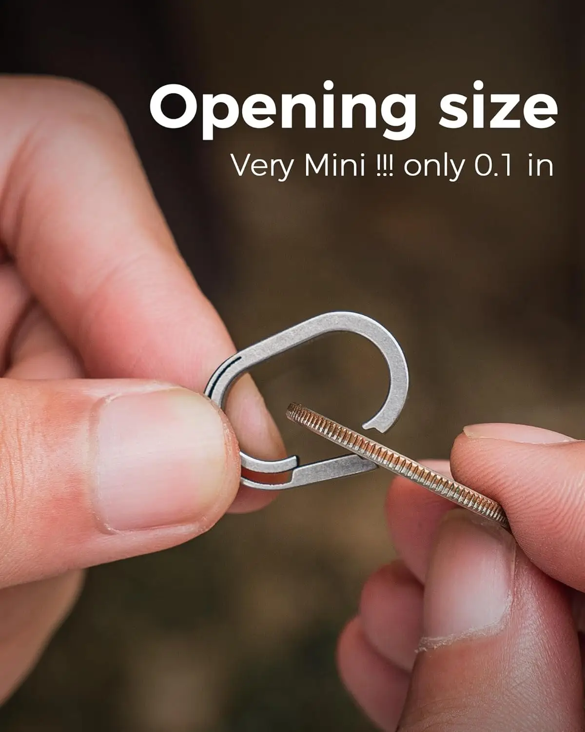 سلسلة مفاتيح صغيرة سريعة الإصدار لتنظيم المفاتيح المنزلية (رمادي-2 * وصلات صغيرة + 3 * 0.86 في حلقات مفاتيح Ti)