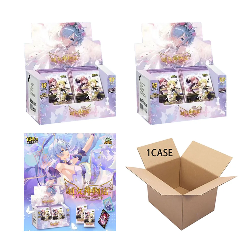 New Goddess Story 10M-06 Collection Cards Cute Anime Waifu Booster Box ACG CCG TCG Doujin Toys And Hobbies Gift