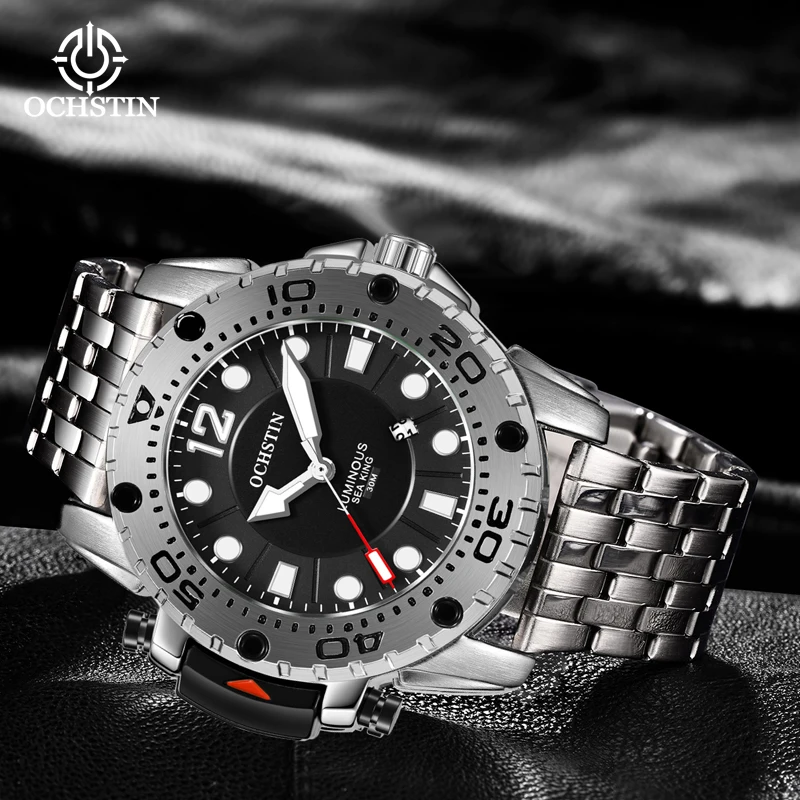 

OCHSTIN Waterproof Wristwatch Multifunction Quartz Movement Hot Model 2024 Mariner Series Men's Quartz Watch