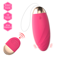 Remote Control Body Massager Wireless Jump Egg Vibrator Egg Clitoris Stimulator 10 Modes Vibrator Mini Bullet Vibrator For Women