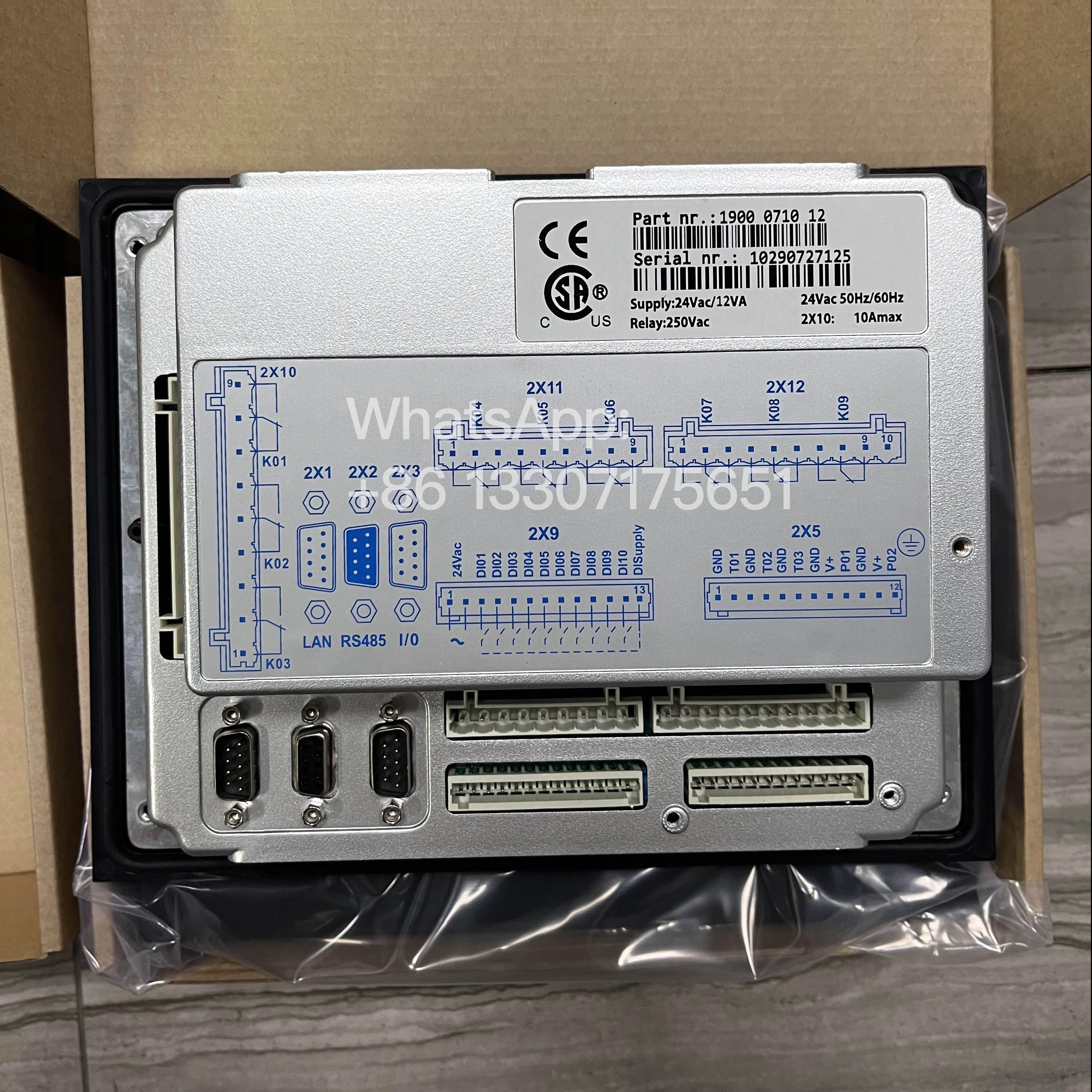 1900071011 Replacement of PLC Controller Panel Eletronic for Atlas Copco Screw Air Compressor 1900071012 Elektronikon controller