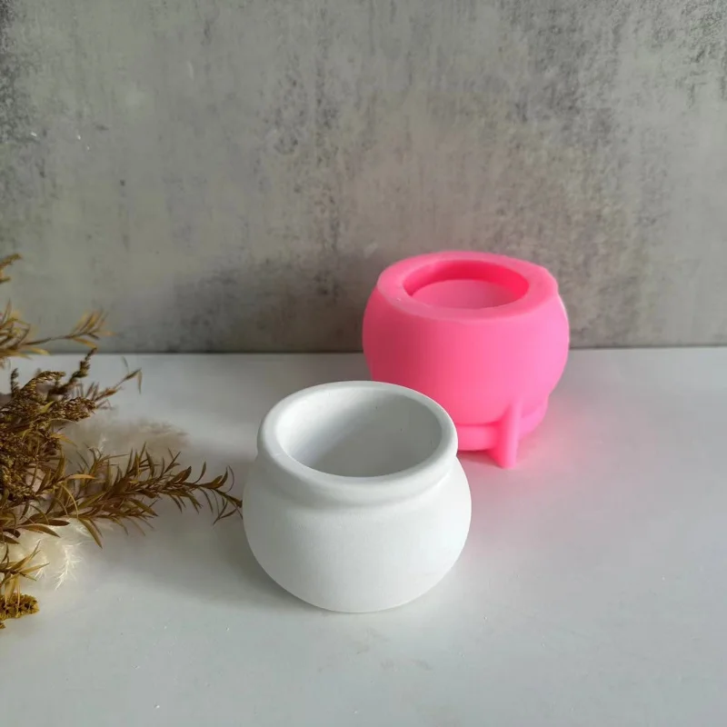 

Earthen Jar Flowerpot Silicone Mold Candle Cup Gypsum Cement Mold