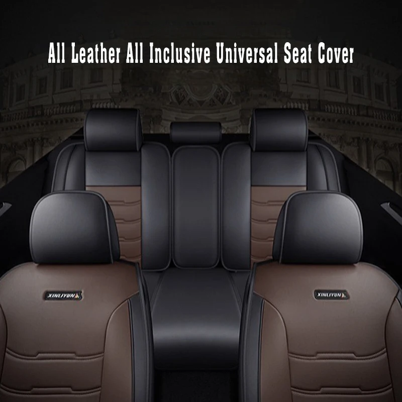 Full Coverage Universal Car Leather Seat Cover For Bmw E46 E90 3 Series E21 E30 E36 E91 E92 E93 F30 F31 F34 F35 Auto Accessories