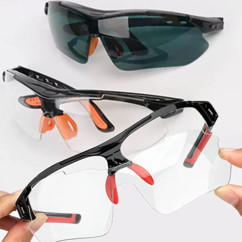 Sand Prevention Windproof Clear Eye Glasses Safety Riding Goggles Vented Work Lab Laboratory Safety Goggle Glasses Spectacles