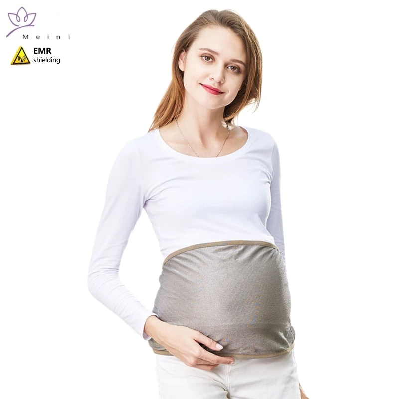 

Real radiation protection silver fiber maternity abdominal apron mobile phone, TV Electromagnetic radiation shielding clothes