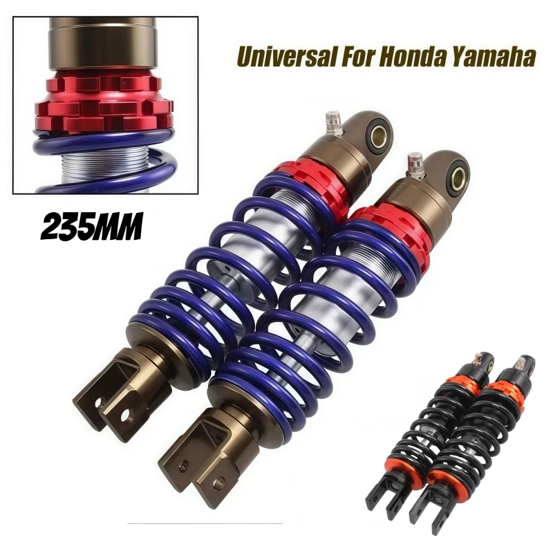 235mm for Yamaha 50CC JOG90 JOG50 ZR50 EVO50 Modified General Honda Suzuki Motorcycle Scooter Rear Shock Absorber Kit