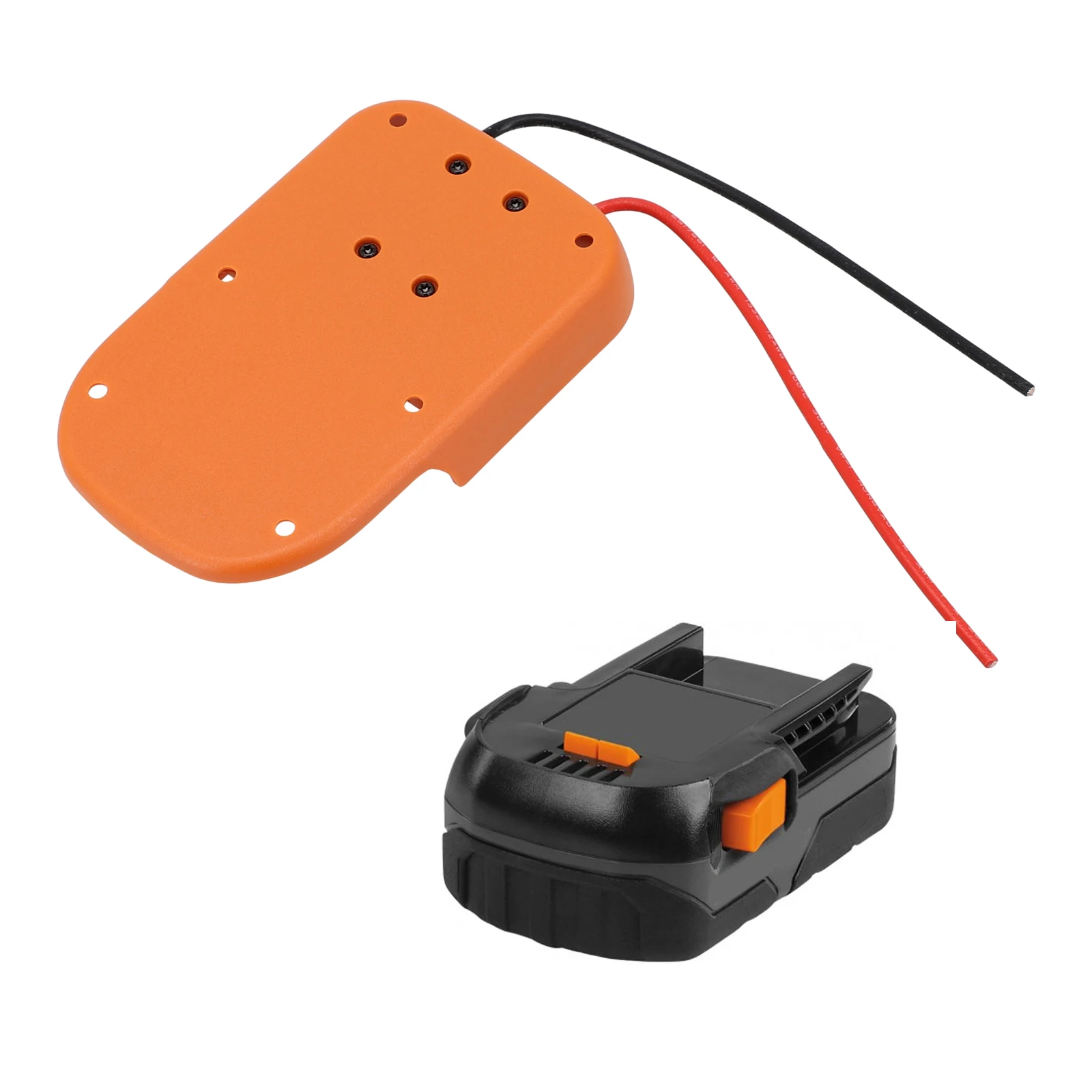 

Battery Adapter Power Dock for RIDGID For 18V Tools Fits For 18V Power Connectors ABS Material Adapter for Secure Battery Fit
