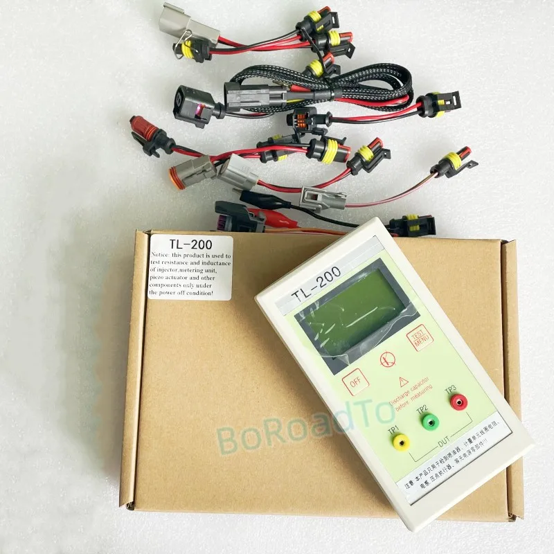 TL-200 CRIN Diesel Common Rail Injector Piezo TR LCR ESR Resistance Capacitance Inductance Tester