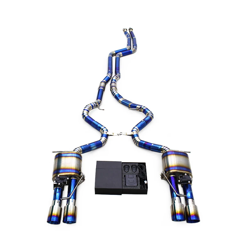 Выхлопная система Yooking Titanium Catback для BMW 335/335i E90/E92/E93 N54 N55 3.0T 2007-2015 с системой Valvetronic