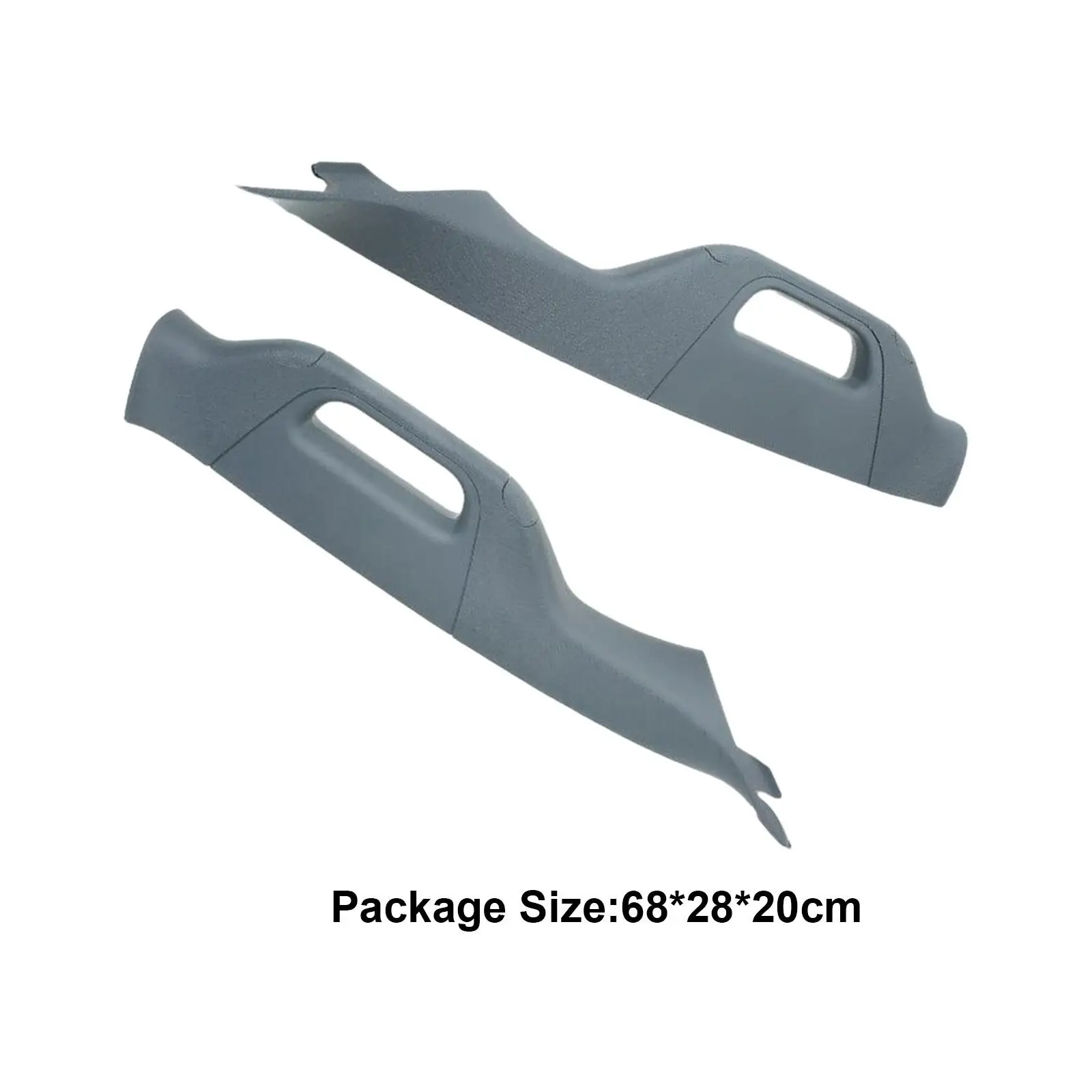Front a Pillar Grab Handle Interior Trims Gray Sturdy Replacement Set Fits Left Right Positions for Cabin Upgrade
