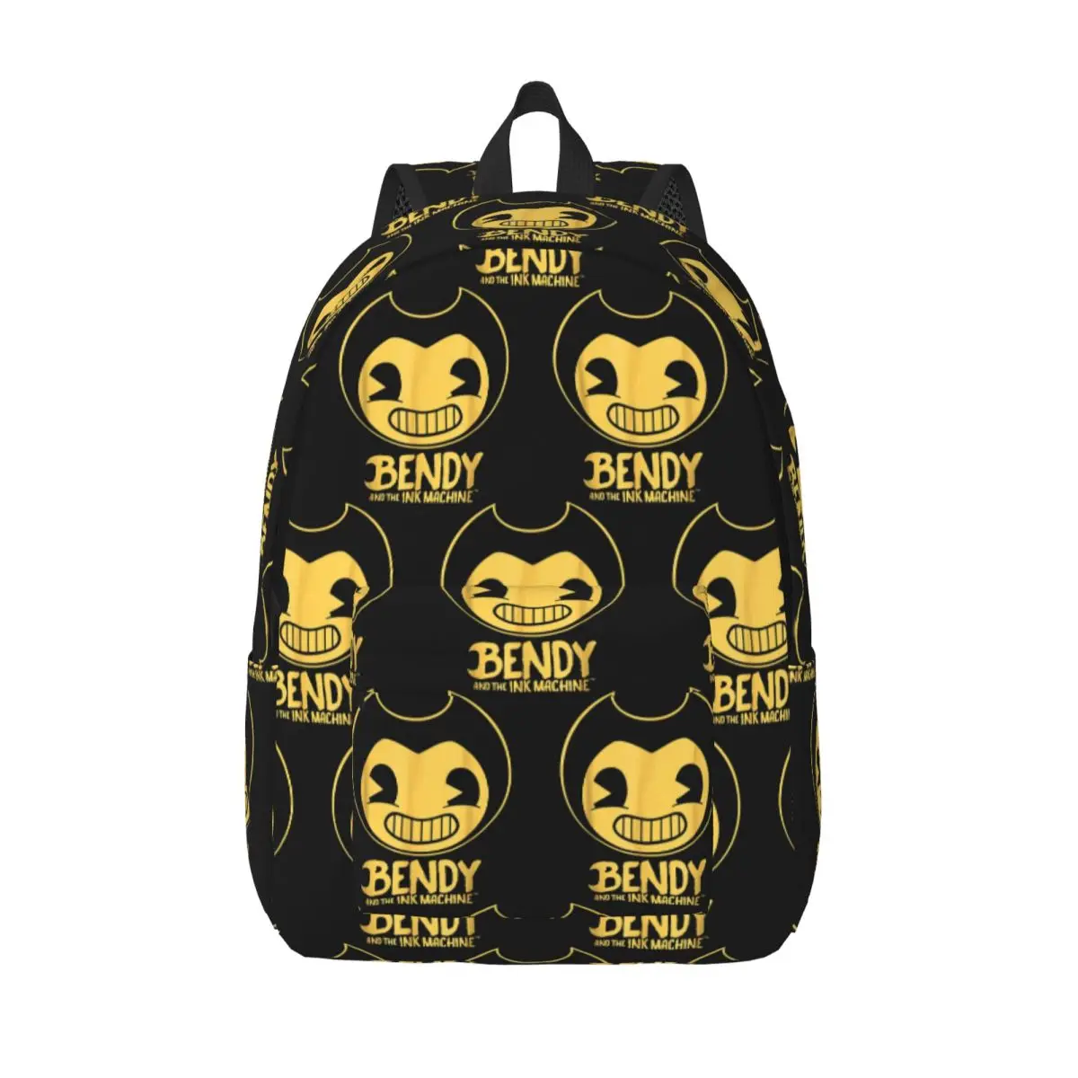 

Bendy-Ink-Machine Student Backpack School Bag Hiking Travel Daypack for Boys Girls Bookbag Shoulder Bags