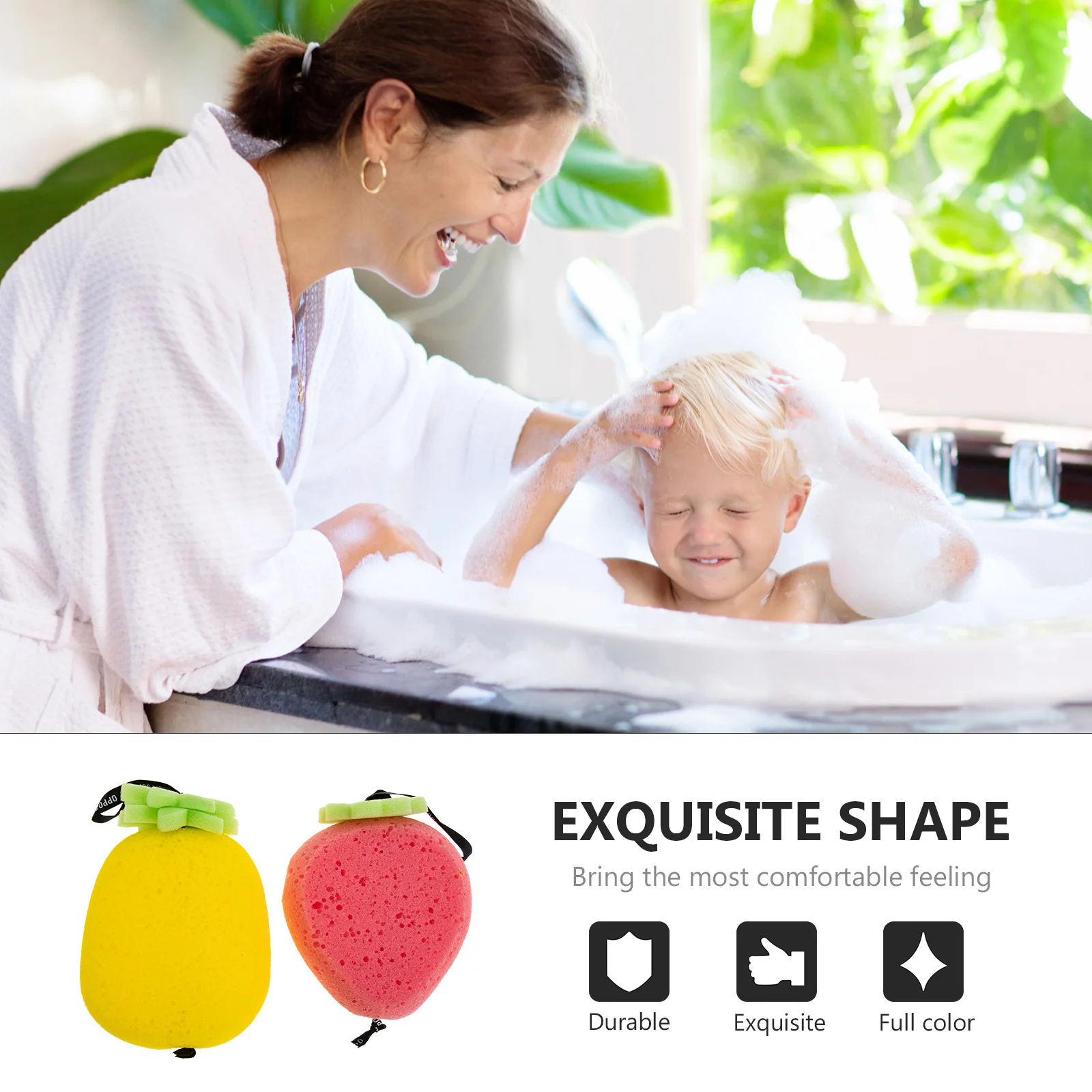 5 قطع من أداة تنظيف الجسم الجميلة، محمولة فعالة وخفيفة الوزن وصديقة للسفر، مستلزمات حمام سهلة التخزين #3