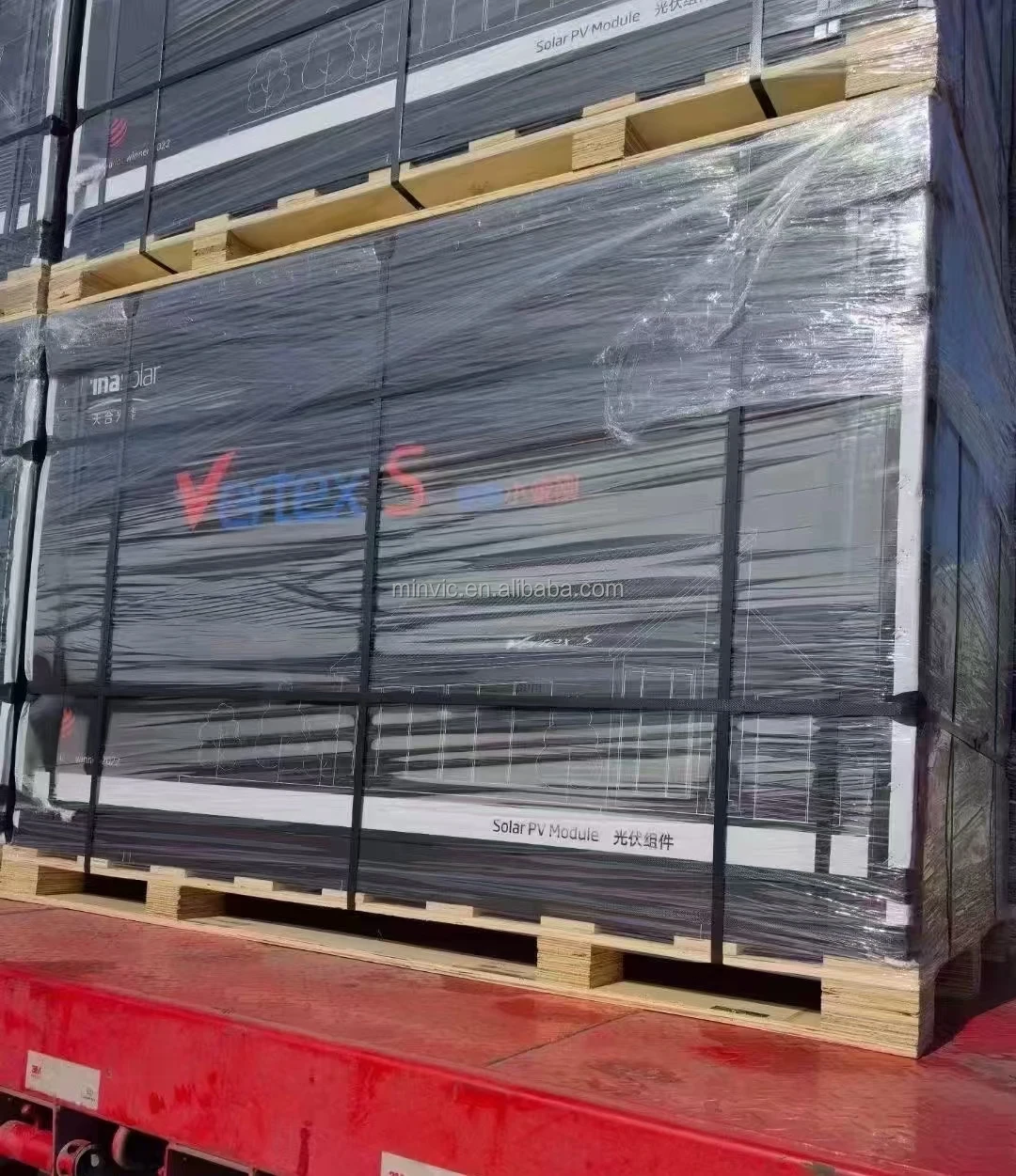Ready Stock Trina 455W Panneau Solaire Black Frame Vertex S N-Type PV Module 450 Watt Dual Glass Solar Panels Price