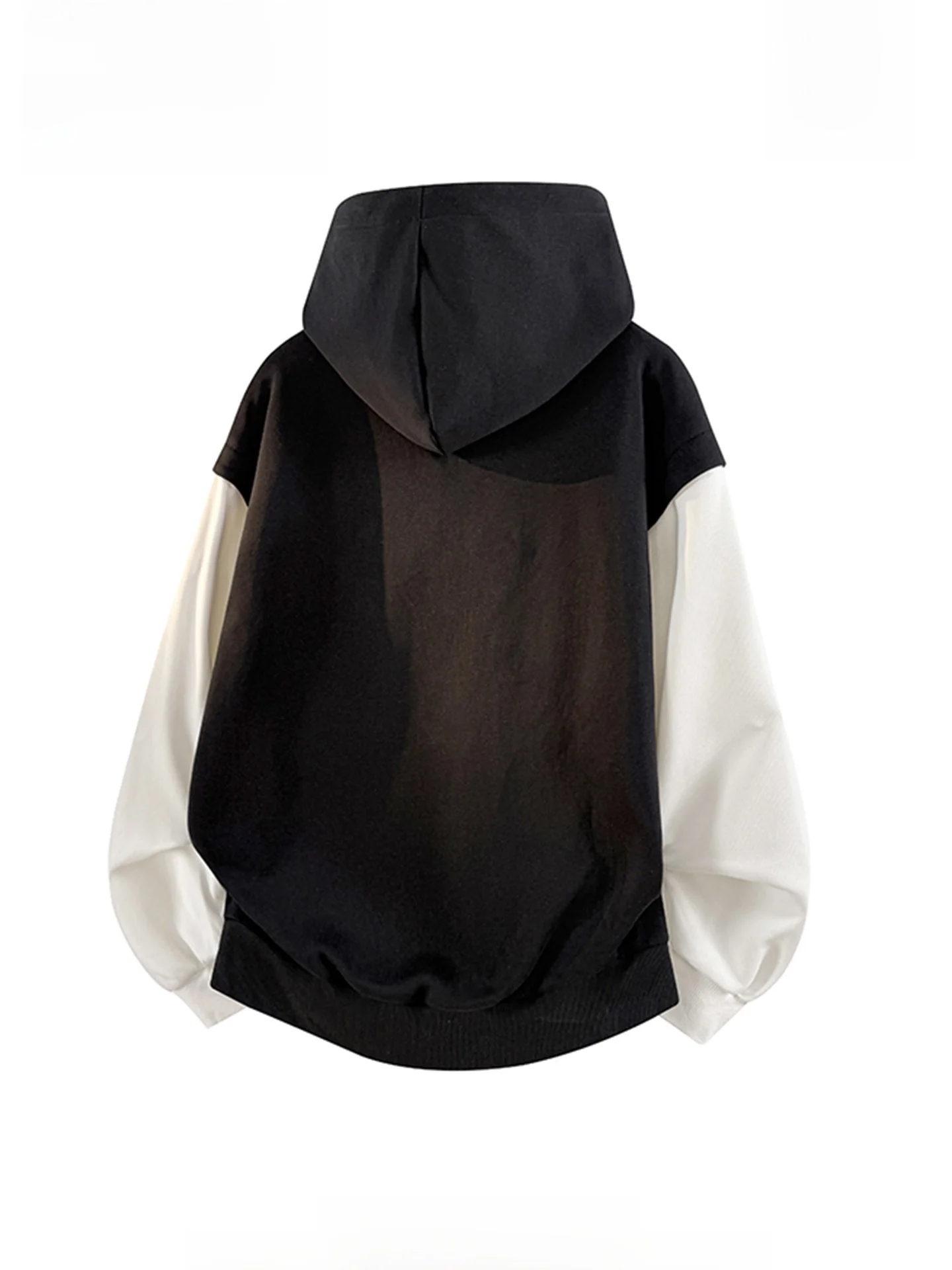 Мужская толстовка с капюшоном Tonlion, американская цветная блузка на молнии, повседневная свободная посадка из полиэфирного волокна, осенний сезон