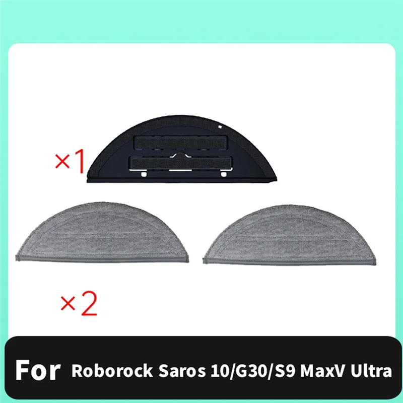 

B98A-для Roborock Saros 10/S9 Maxv Ultra/G30 Сменный кронштейн для швабры и подушечки для швабры, комплект деталей для пылесоса