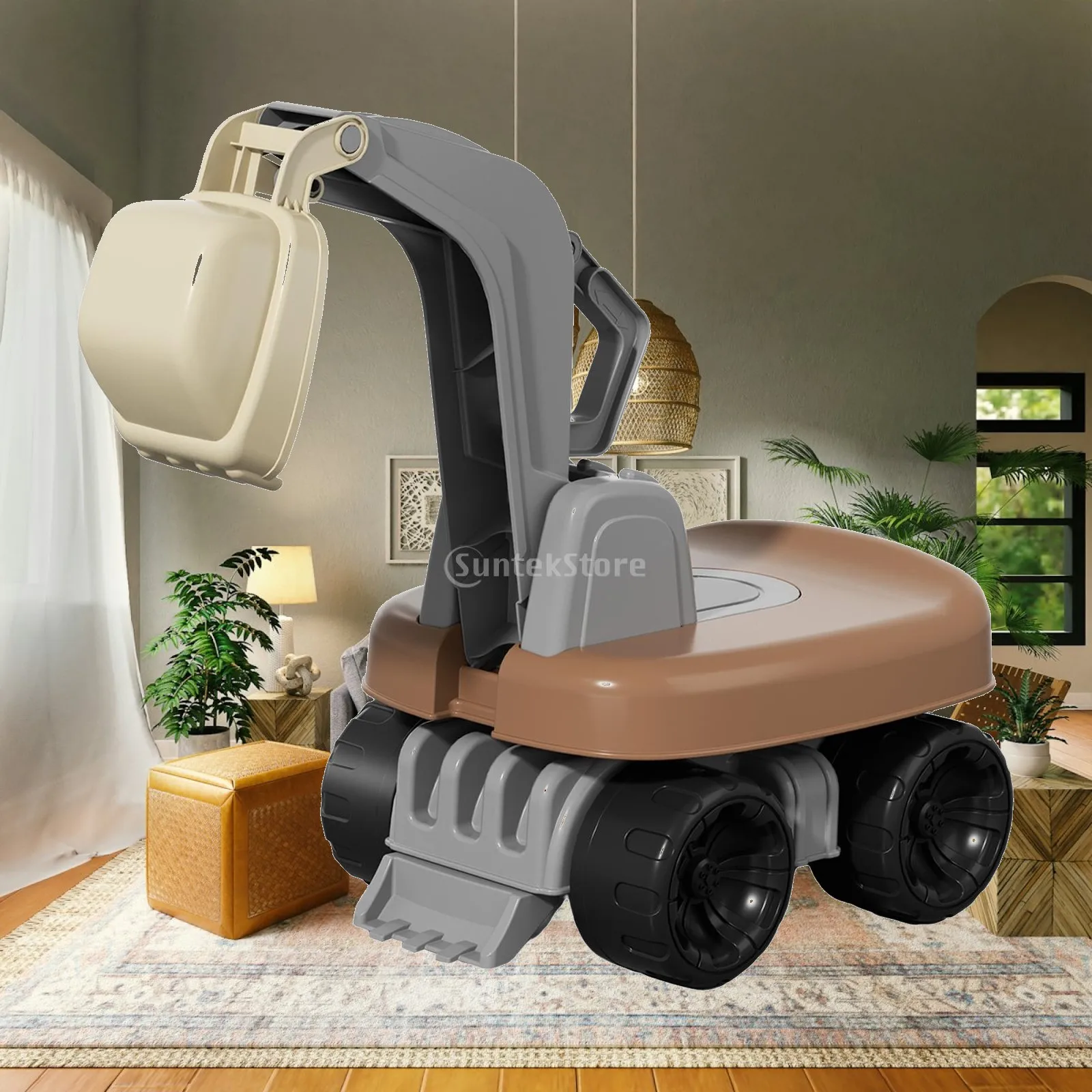 Simulation Engineering Vechile Toy Educational Toys Sturdy Construction Toy for Party Favors 3 4 5 Year Old Boys Girls Kids