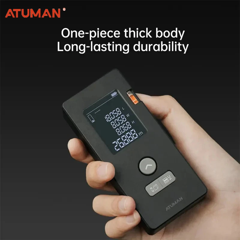 ATUMAN LS3 Laser Rangefinder 60/80M Laser Distance Meter 17 Functions 8 Measurement Modes Measurement Length Area Volume