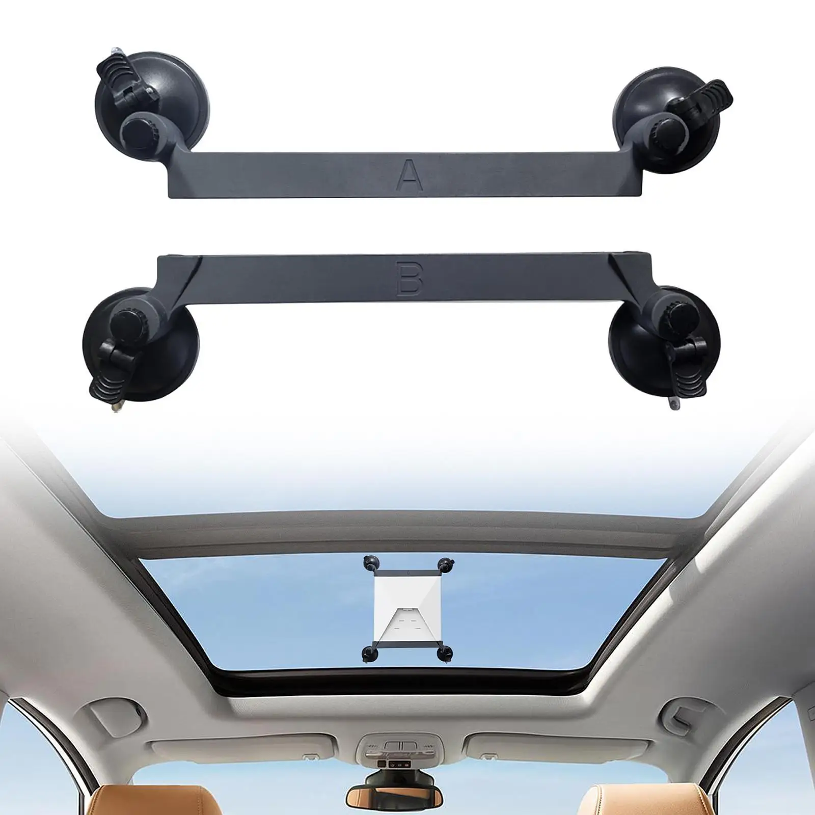 

2x Car Mount Suction Cup for Starlink Mini Holder for Starlink Mini Mounting Kit for Starlink Mini for Airplane Roof RV Auto