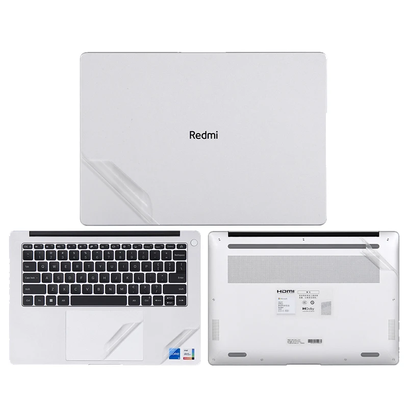 Pelle adesiva in vinile per Xiaomi RedmiBook Pro 14 Pro 15 RedmiBook 14 15E 16 pellicole protettive per NoteBook antigraffio/impronte digitali