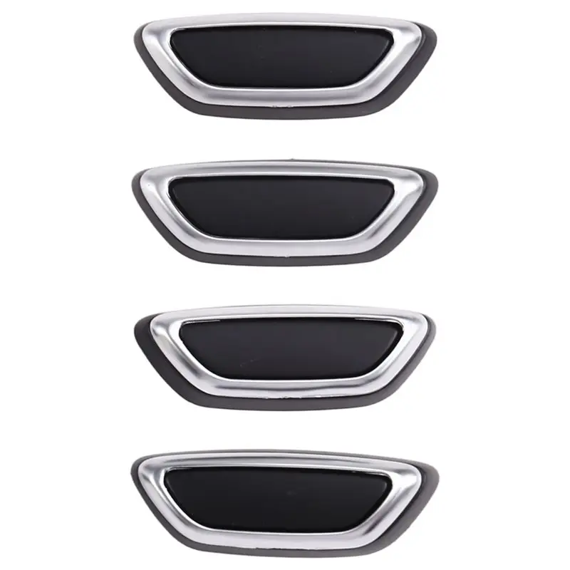 NEW HOT In Stock-For Cadillac CT6 4Pcs/Set Seat Adjuster Switch Knob Cover 23219457 23219459 Front Rear Seat Up And Down Adjust